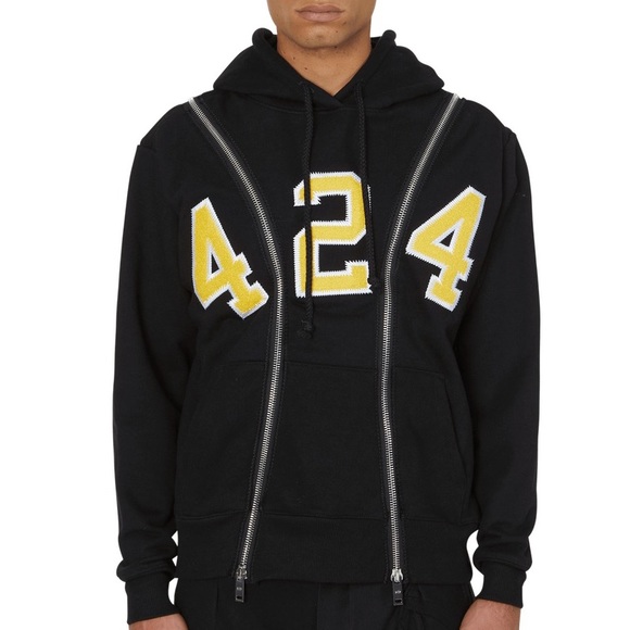 424 on fairfax zipper hoodie - Picture 1 of 2